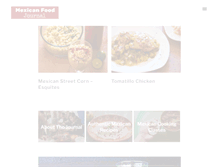 Tablet Screenshot of mexicanfoodjournal.com